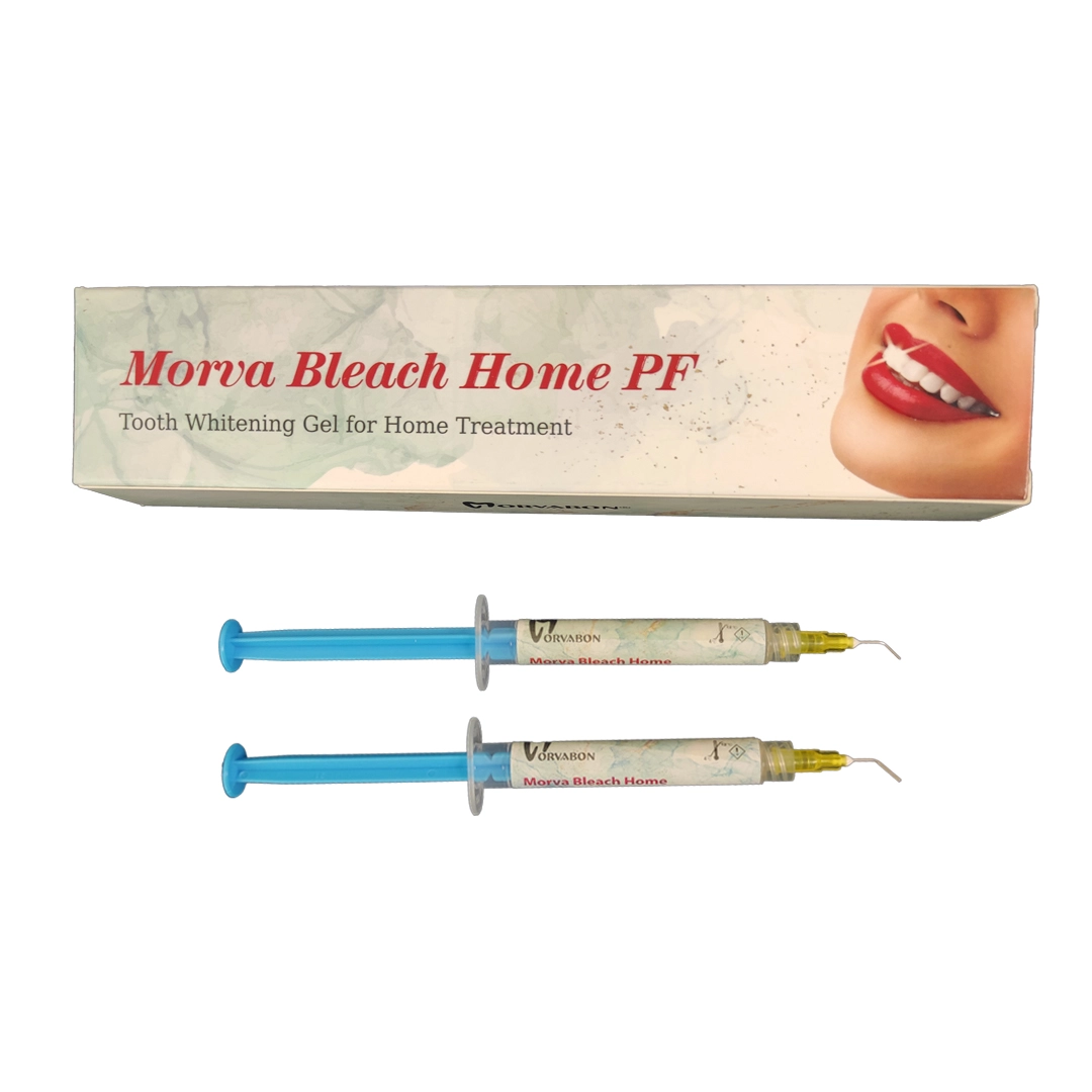 هوم بلیچینگ 6 سرنگ + 2 تری حرارتی مروابن Morva Bleach Home Morvabon - تصویر 4